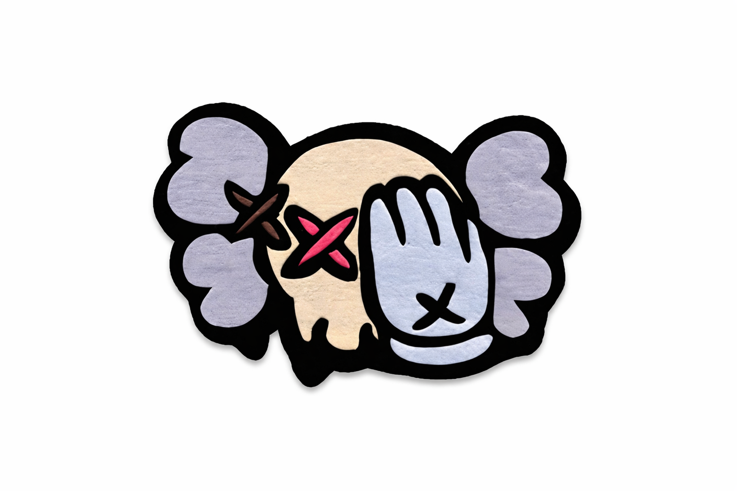 Kaws Tufted Area Rug (3ft)