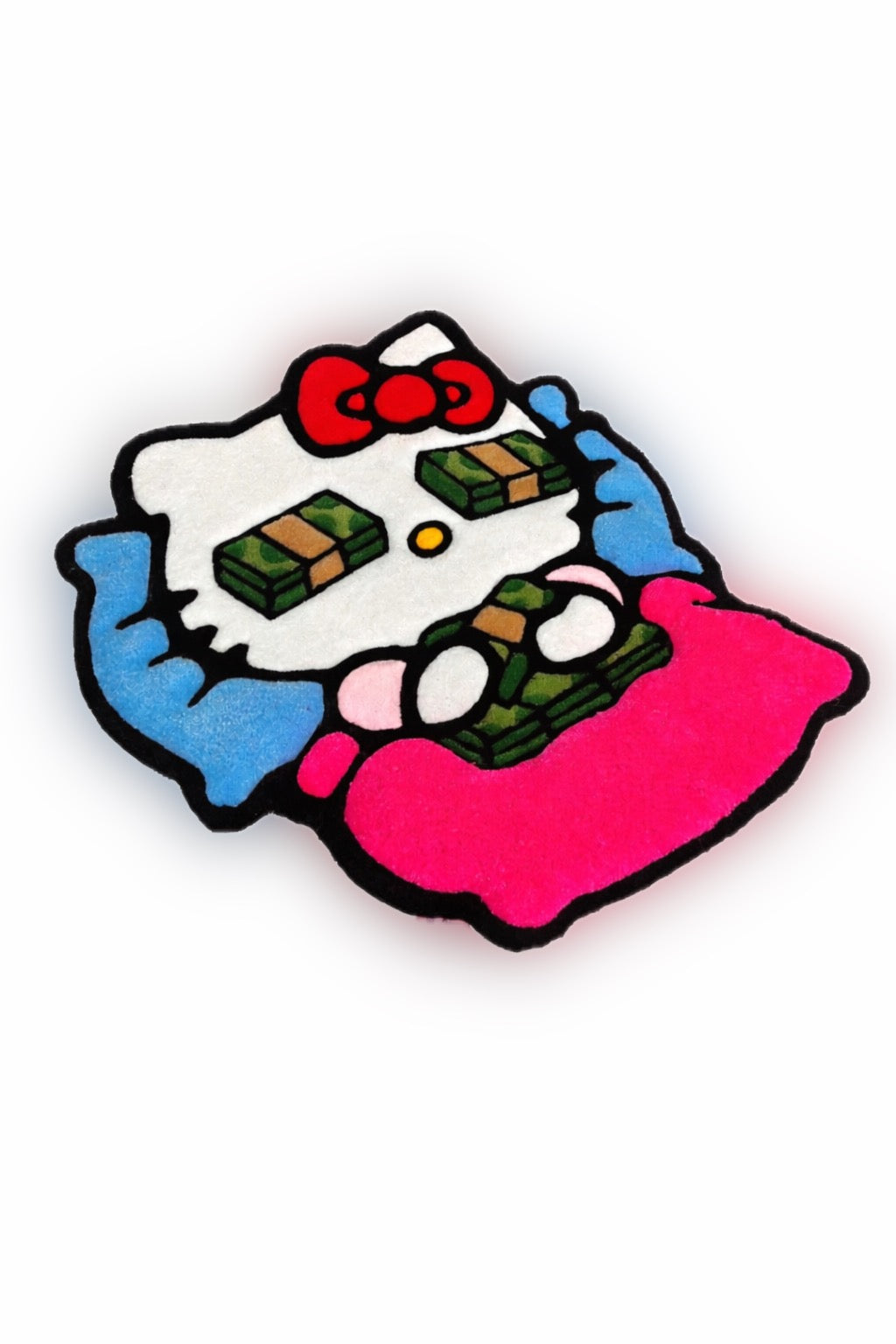 Money In My Sleep Hello Kitty 3Ft Custom Rug