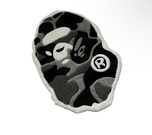 Oreo Gorilla Bape 3ft Rug